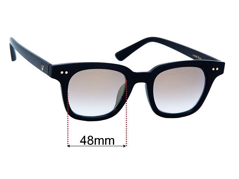 Sunglass Fix Replacement Lenses for Gentle Monster South Side - 48mm Wide